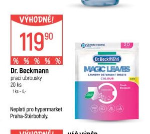 Dr. Beckmann prací ubrousky - Globus aktualniletaky.eu