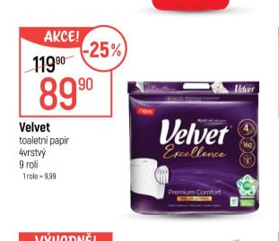 Velvet toaletní papír - Globus aktualniletaky.eu