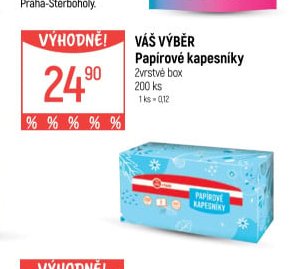 Papírové kapesníky - Globus aktualniletaky.eu
