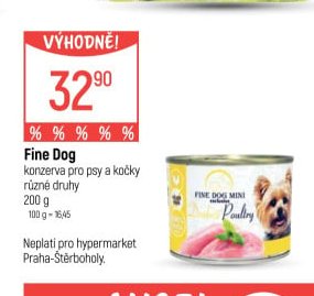 Fine Dog konzerva pro psy a kočky - Globus aktualniletaky.eu
