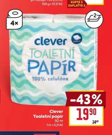 Clever Toaletní papír