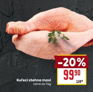 Kuřecí stehna maxi