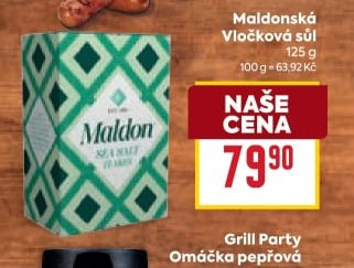Maldonská vločková sůl 125g