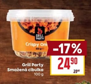 Grill Party Smažená cibulka