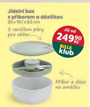 Jídelní box s příborem a dózičkou - BILLA aktualniletaky.eu