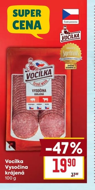 Vocílka Vysočina krájená - BILLA aktualniletaky.eu