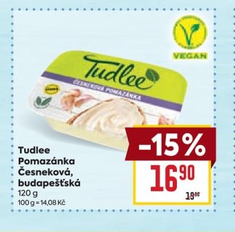 Tudlee Pomazánka Česneková, budapešťská