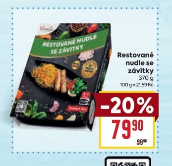 Restované nudle se závitky - BILLA aktualniletaky.eu