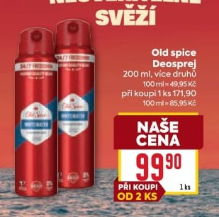 Old spice Deosprej 200 ml - BILLA aktualniletaky.eu