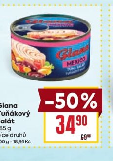 Giana Tuňákový salát