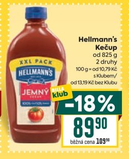 Hellmann's Kečup - BILLA aktualniletaky.eu