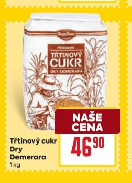 Třtinový cukr Dry Demerara