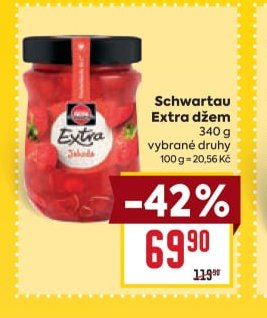 Schwartau Extra džem - BILLA aktualniletaky.eu