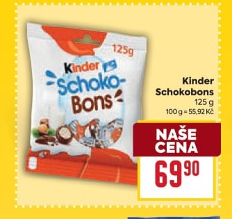 Kinder Schokobons - BILLA aktualniletaky.eu