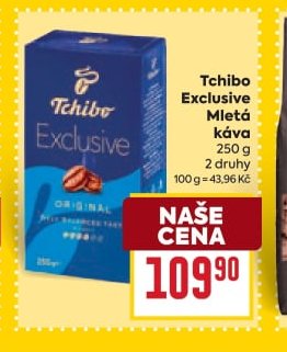 Tchibo Exclusive Mletá káva - BILLA aktualniletaky.eu