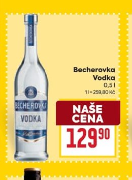 Becherovka Vodka 0,5 l - BILLA aktualniletaky.eu