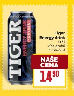 Tiger Energy drink 0,5l - BILLA aktualniletaky.eu