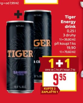 Tiger Energy drink - BILLA aktualniletaky.eu