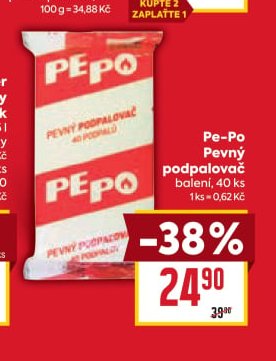 Pe-Po Pevný podpalovač - BILLA aktualniletaky.eu