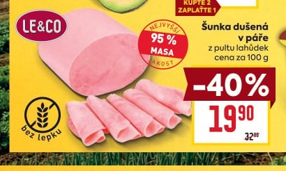 Šunka dušená v páře - BILLA aktualniletaky.eu