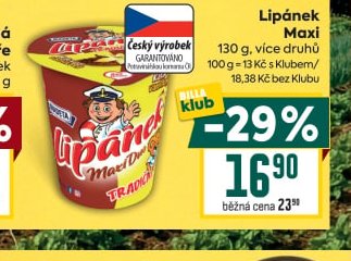Lipánek Maxi - BILLA aktualniletaky.eu