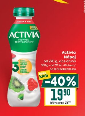 Activia Nápoj - BILLA aktualniletaky.eu