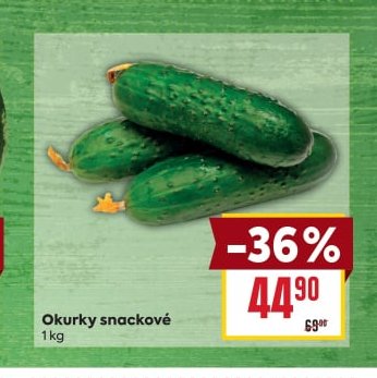 Okurky snackové - BILLA aktualniletaky.eu