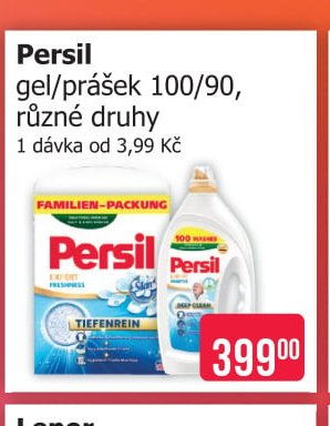 Persil gel/prášek 100/90, různé druhy - Teta drogerie aktualniletaky.eu