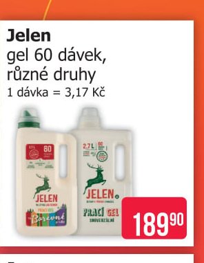 Jelen gel 60 dávek, různé druhy - Teta drogerie aktualniletaky.eu