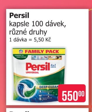 Persil kapsle 100 dávek - Teta drogerie aktualniletaky.eu
