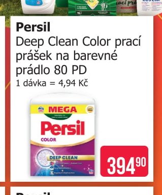 Persil Deep Clean Color prací prášek na barevné prádlo 80 PD - Teta drogerie aktualniletaky.eu