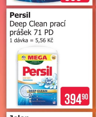 Persil Deep Clean prací prášek 71 PD - Teta drogerie aktualniletaky.eu