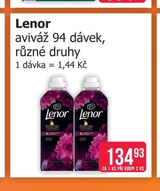 Lenor aviváž 94 dávek - Teta drogerie aktualniletaky.eu