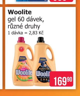 Woolite gel 60 dávek - Teta drogerie aktualniletaky.eu