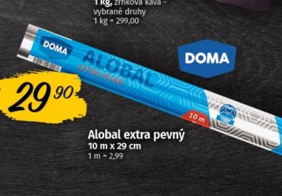 Alobal extra pevný