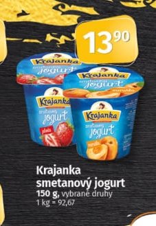 Krajanka smetanový jogurt