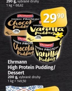 Ehrmann High Protein Pudding/Dessert