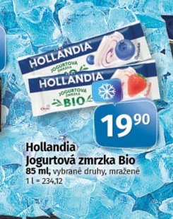Hollandia Jogurtová zmrzka Bio