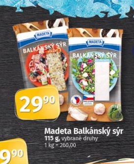Madeta Balkánský sýr