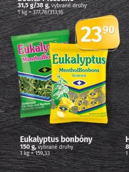Eukalyptus bonbóny