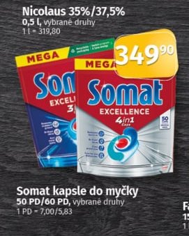 Somat kapsle do myčky