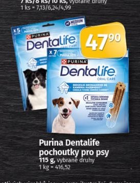 Purina Dentalife pochoutky pro psy
