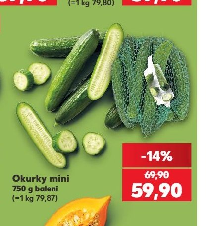 Okurky mini - Kaufland aktualniletaky.eu