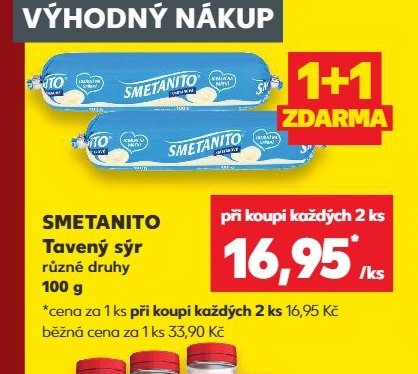 SMETANITO Tavený sýr - Kaufland aktualniletaky.eu