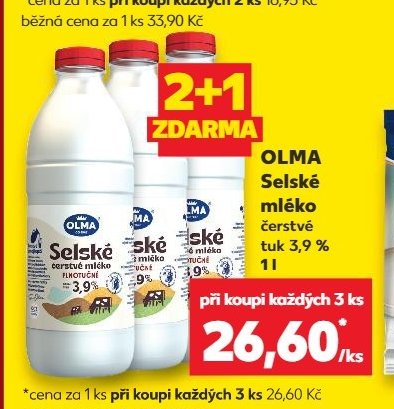 OLMA Selské mléko čerstvé - Kaufland aktualniletaky.eu