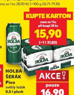 HOLBA ŠERÁK Pivo - Kaufland aktualniletaky.eu