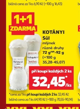 KOTÁNYI Sůl mlýnek - Kaufland aktualniletaky.eu