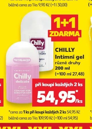 CHILLY Intimní gel - Kaufland aktualniletaky.eu