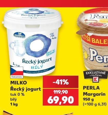 MILKO Řecký jogurt - Kaufland aktualniletaky.eu