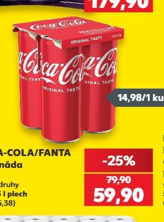 COCA-COLA/FANTA Limonáda - Kaufland aktualniletaky.eu